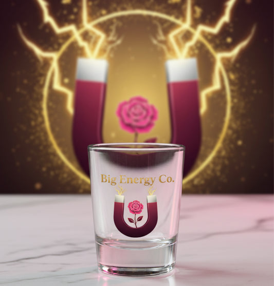 Big Energy Shot O Clock Glass