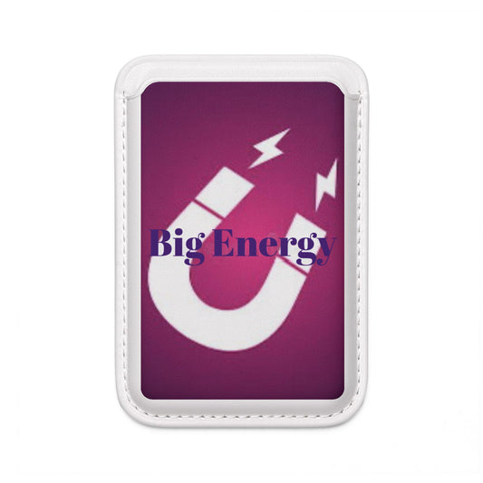 Big Energy Magnet Icon Vegan Wallet — MagSafe Compatible Card Sleeve