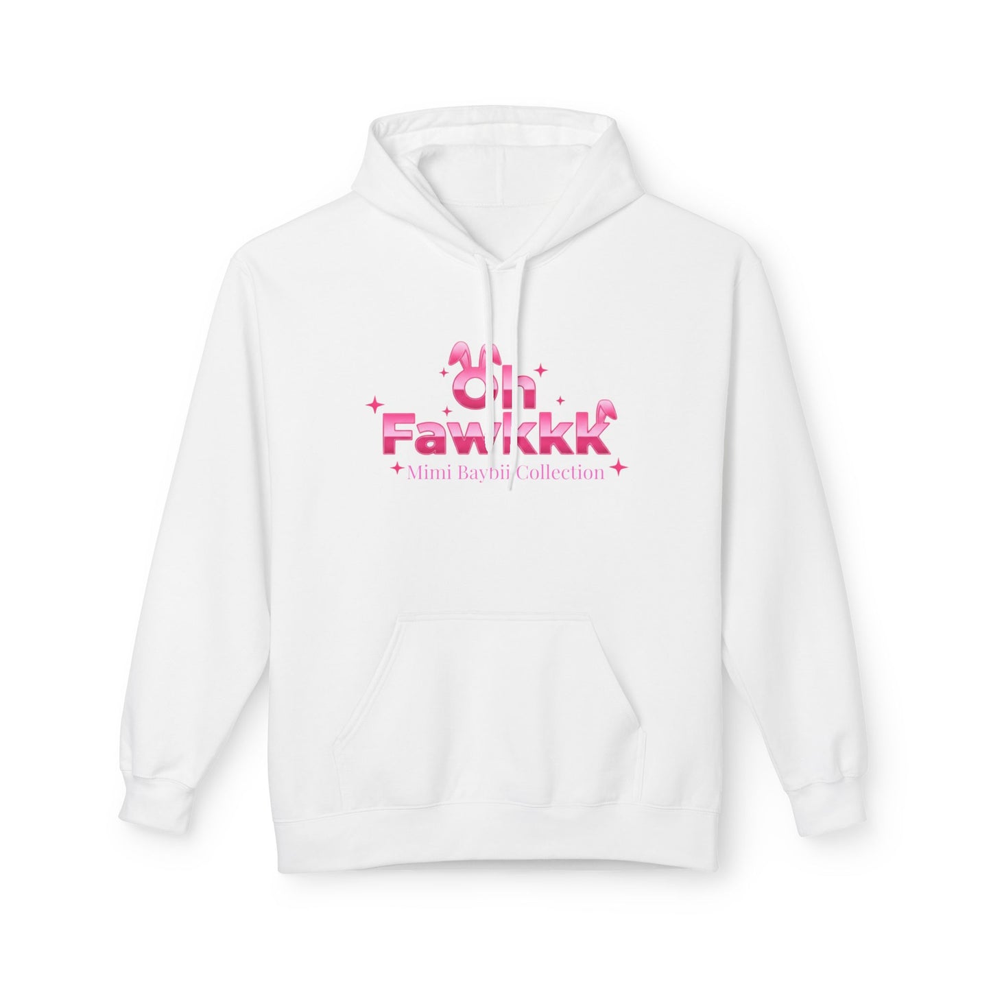 MiMi Baybii Collection — Pink “Oh Fawkkk”Hoodie Curvy MiMi Baybii Edition