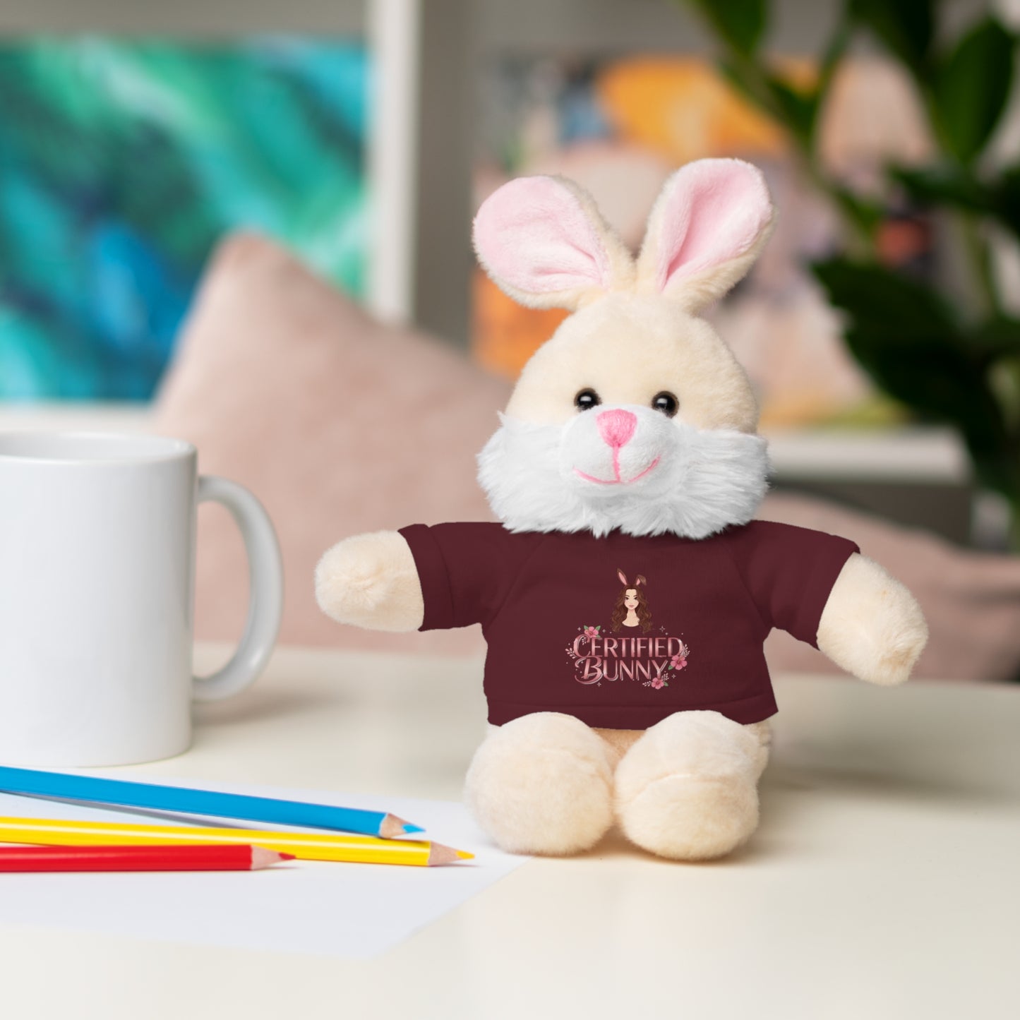 MiMi Baybii Collection — 'Certified Bunny' Graphic Teddy Gift