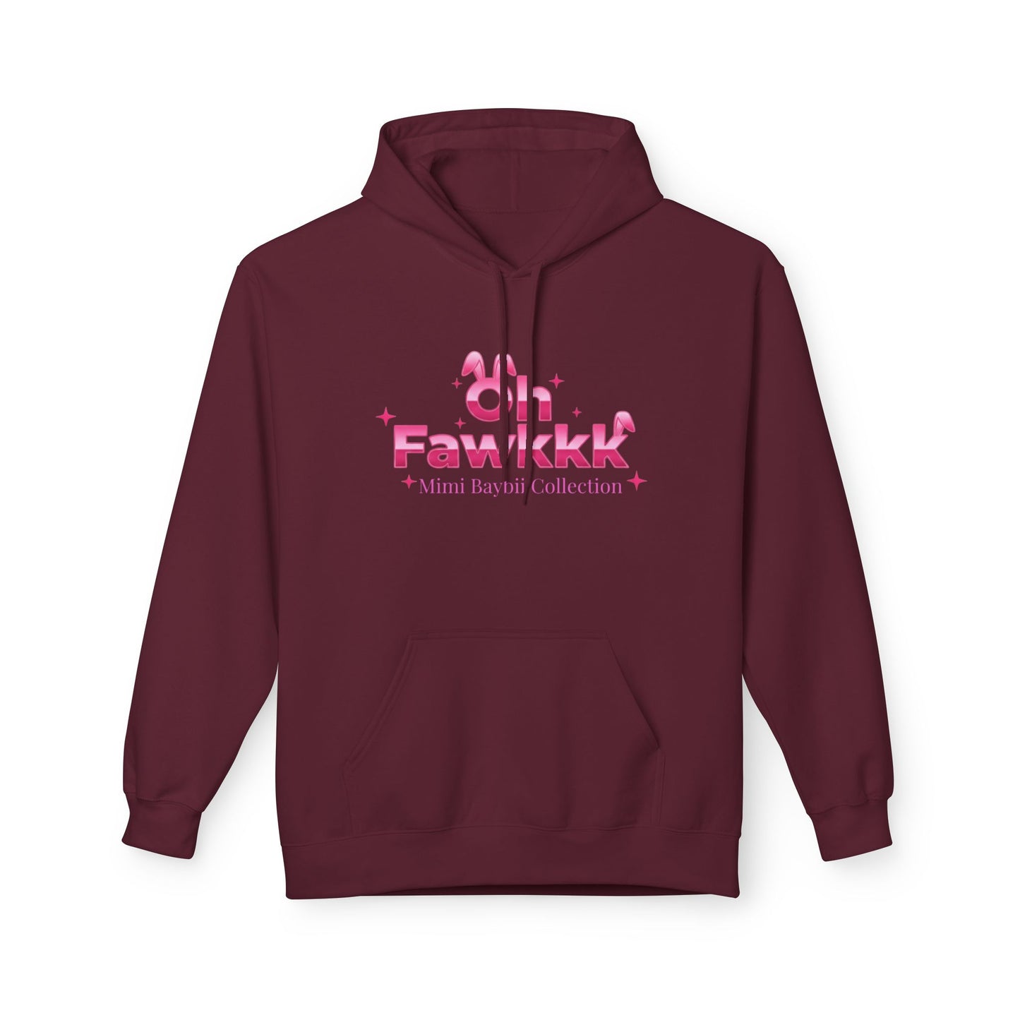 MiMi Baybii Collection — Pink “Oh Fawkkk”Hoodie Curvy MiMi Baybii Edition