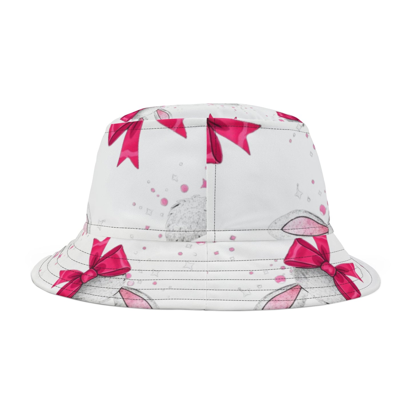 MiMi Baybii Collection - Bunny Bow Bucket Hat