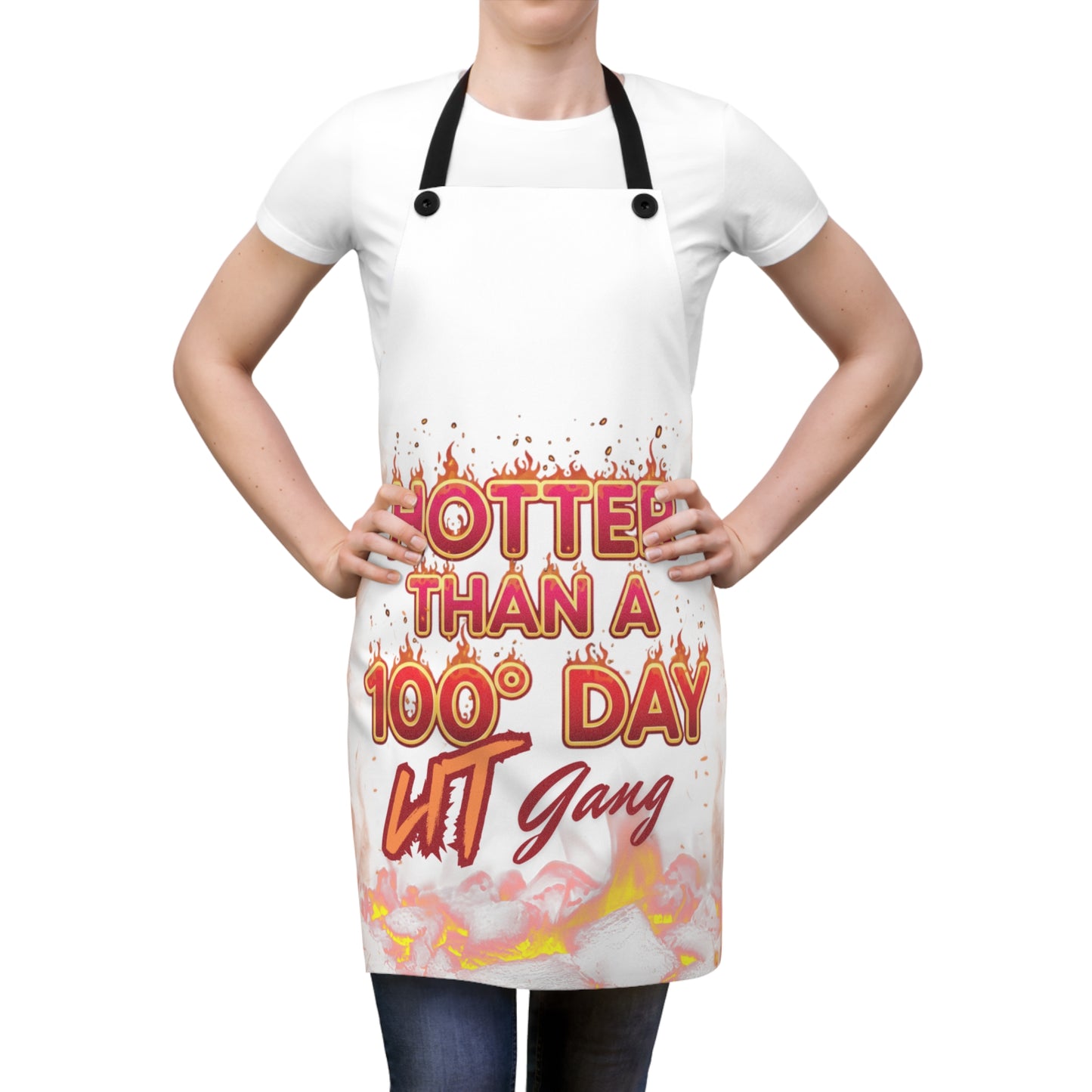 Lit Ghirly Collection — "Hotter Than A 100 Day" Lit Gang Cooking Apron
