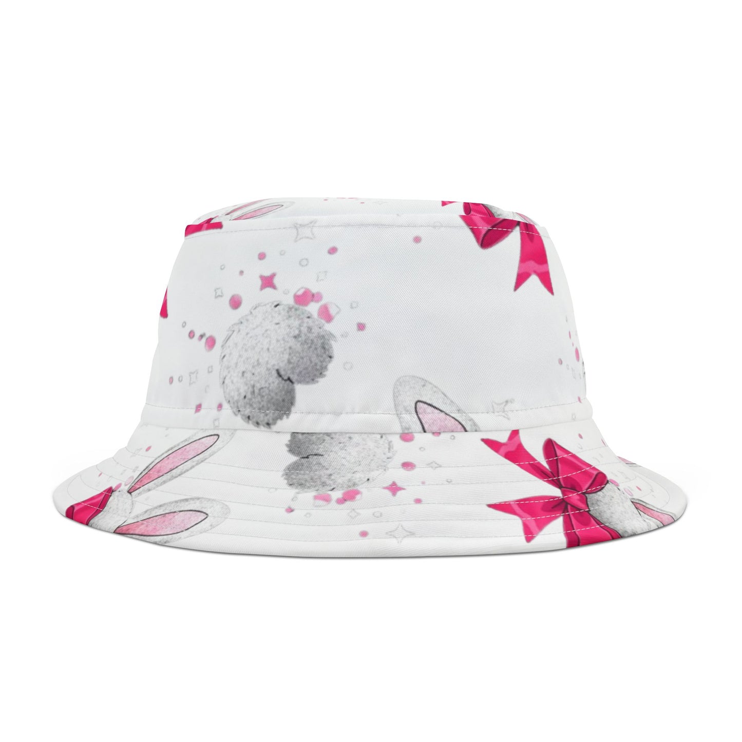 MiMi Baybii Collection - Bunny Bow Bucket Hat