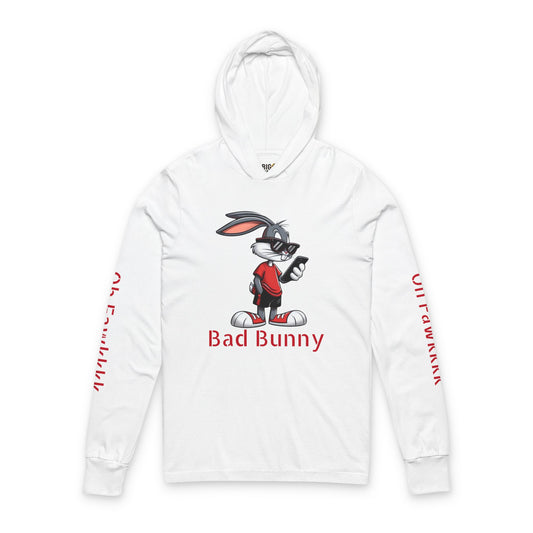 MiMi Baybii Collection - Bunny Graphic Hooded Long Sleeve Tee — "MiMi's Baybii Number ONE"