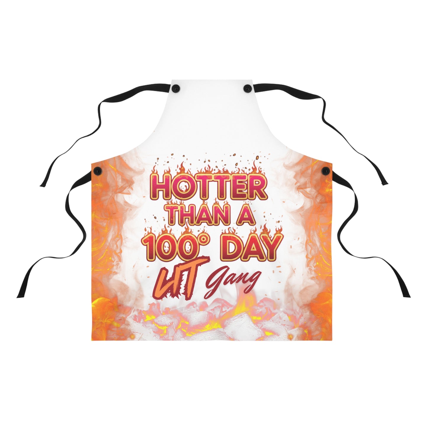 Lit Ghirly Collection — "Hotter Than A 100 Day" Lit Gang Cooking Apron
