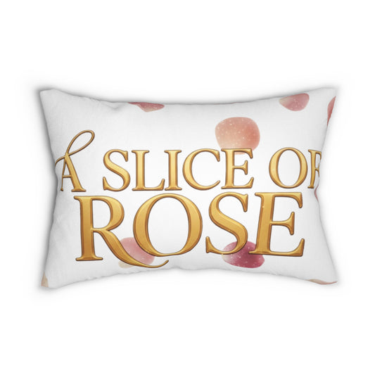 Petal Pillow — " A Slice of Rose"