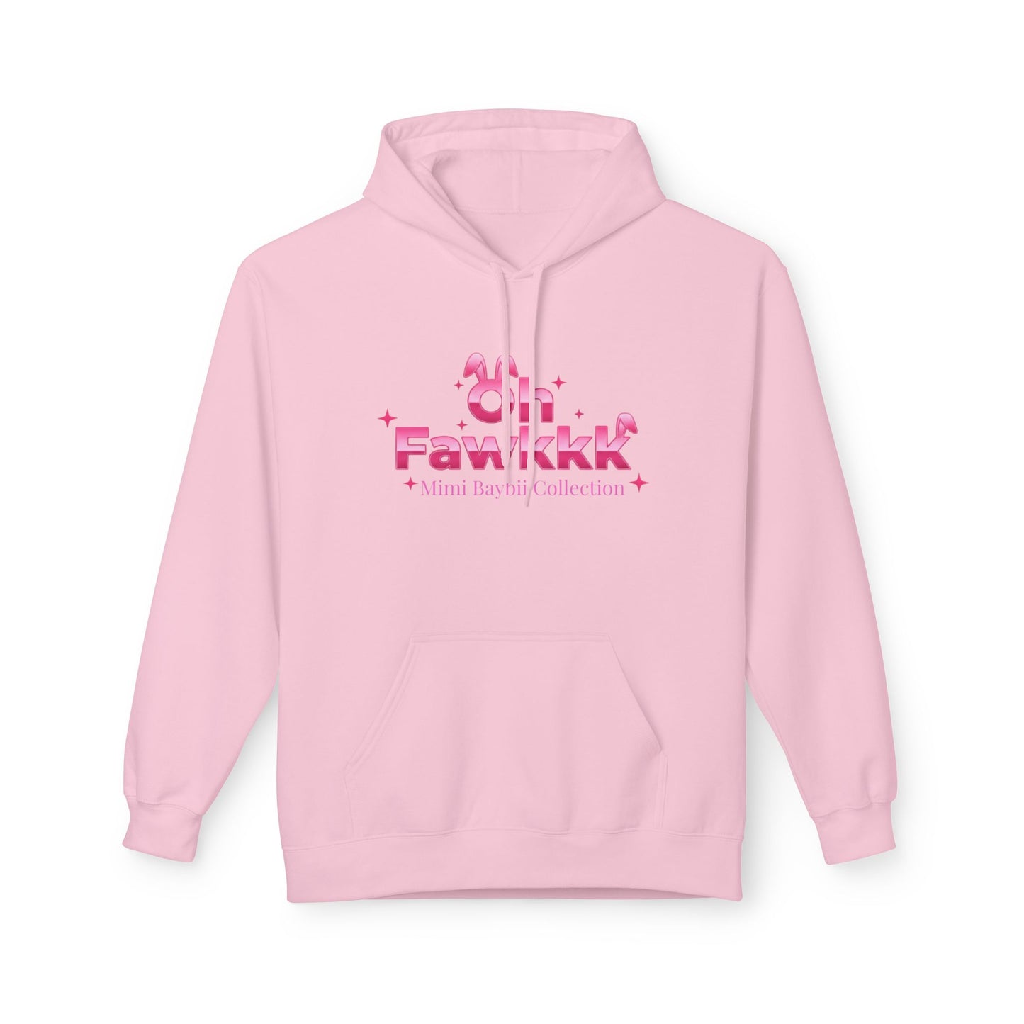 MiMi Baybii Collection — Pink “Oh Fawkkk”Hoodie Curvy MiMi Baybii Edition