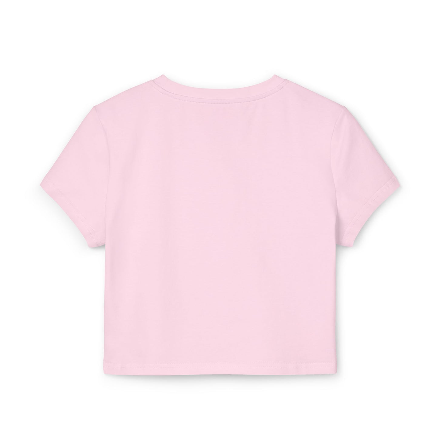 Big Energy - Highly Attractive Barbie Crop Tee — Women's Baby Tee Graphic Top