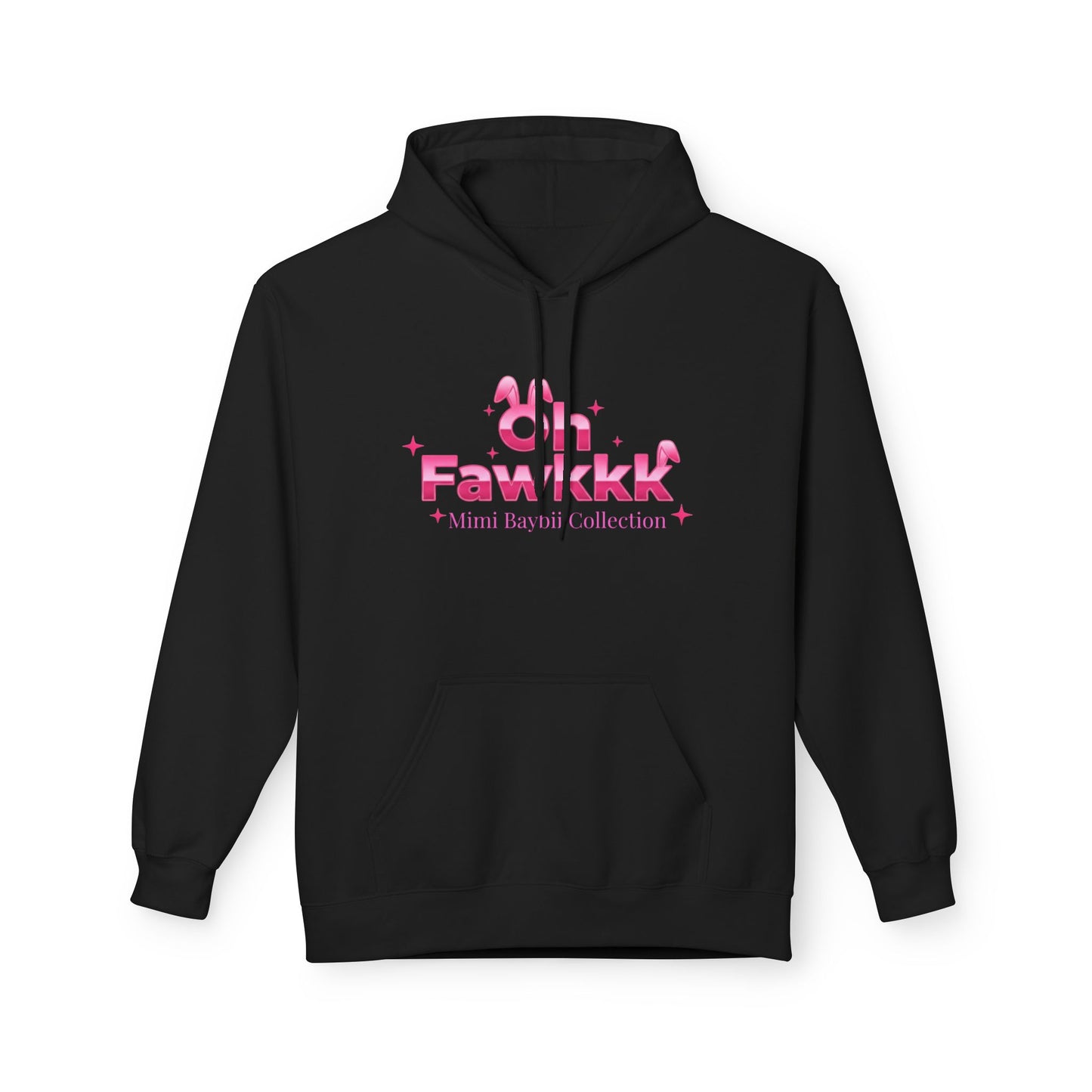 MiMi Baybii Collection — Pink “Oh Fawkkk”Hoodie Curvy MiMi Baybii Edition