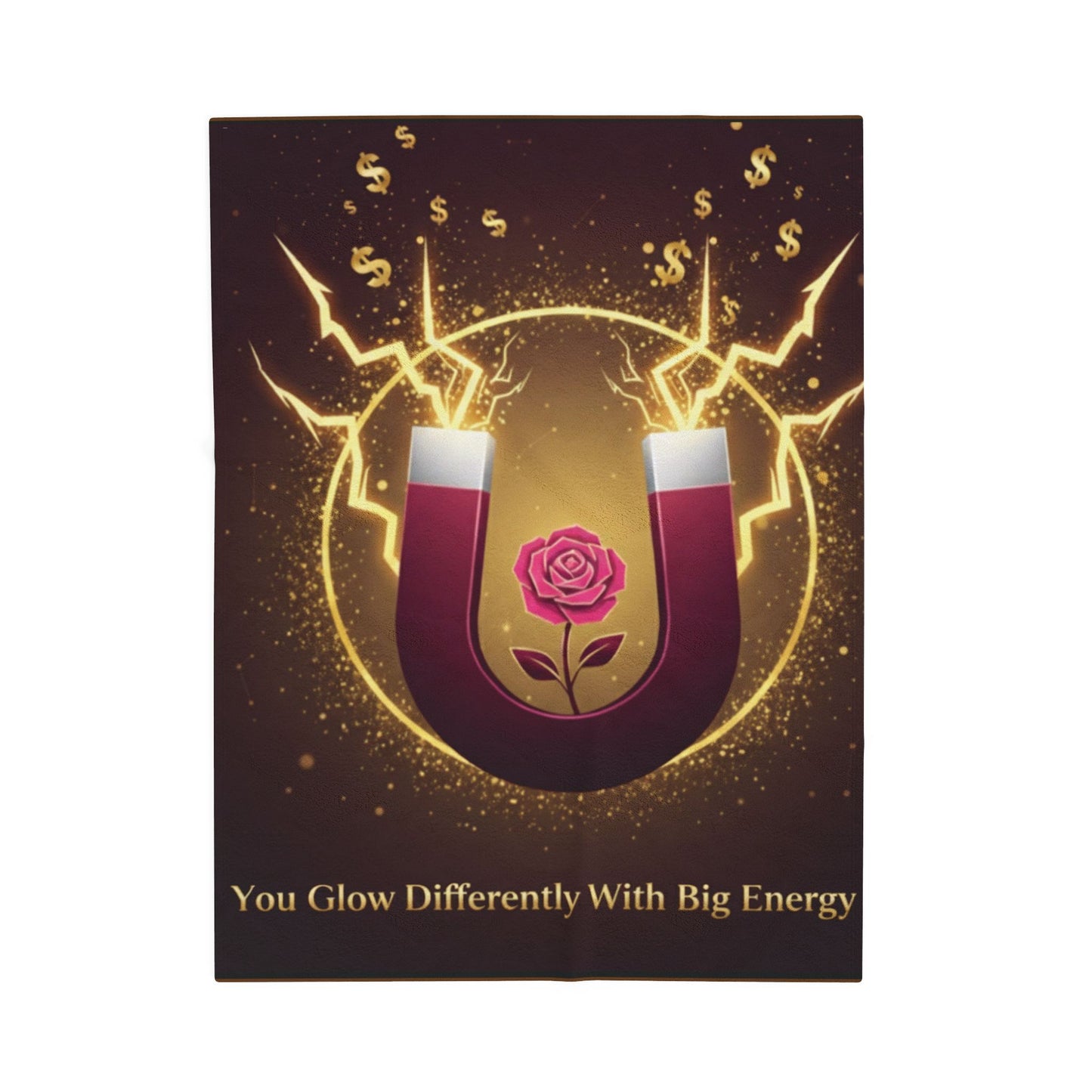 Big Energy Velveteen Plush Blanket