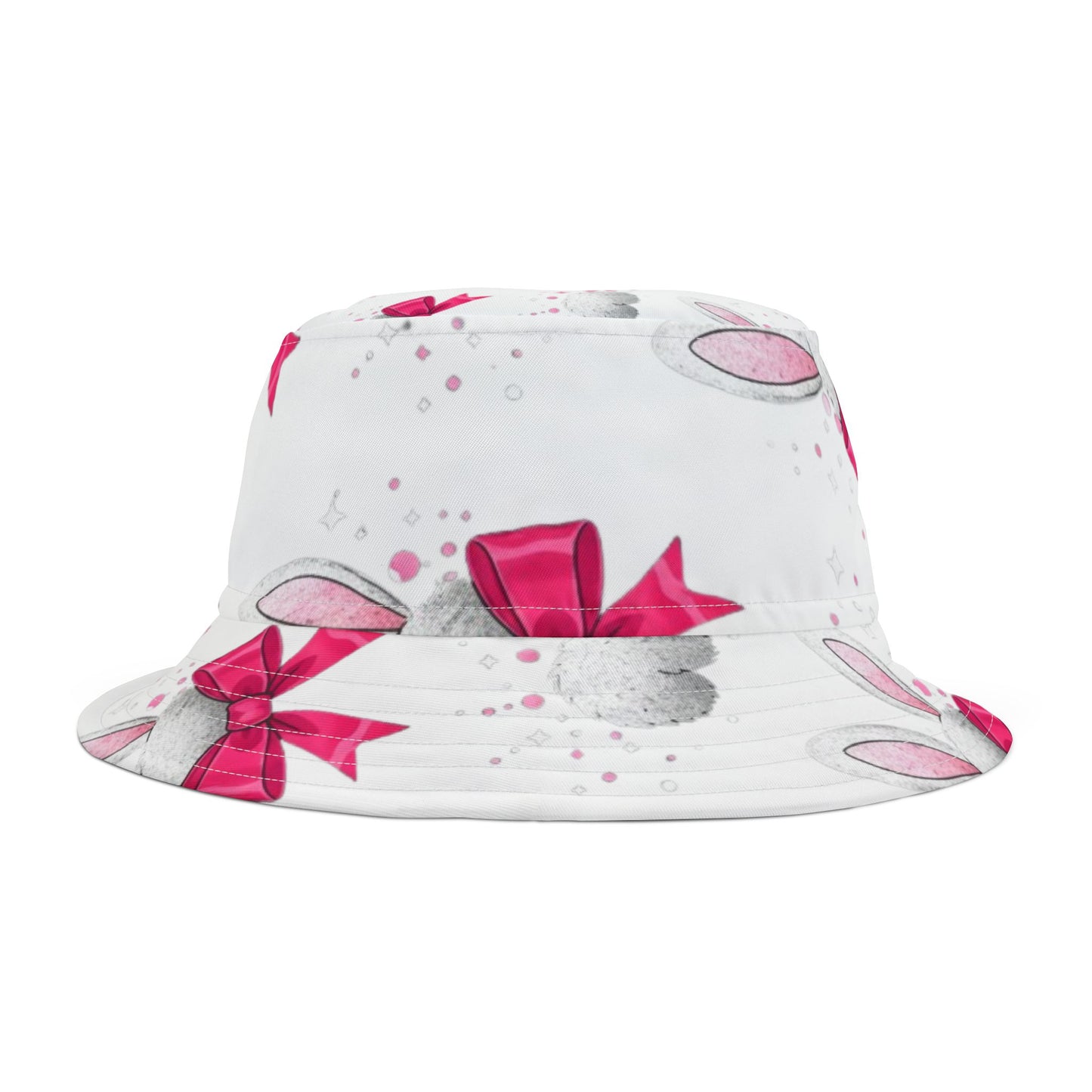 MiMi Baybii Collection - Bunny Bow Bucket Hat