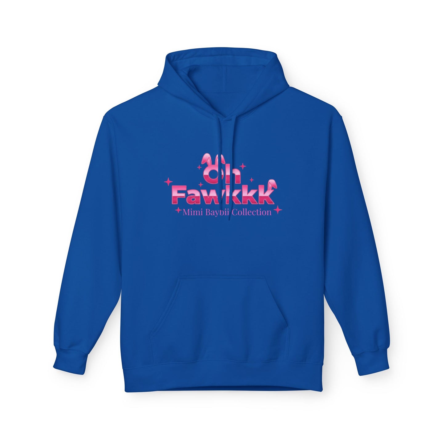 MiMi Baybii Collection — Pink “Oh Fawkkk”Hoodie Curvy MiMi Baybii Edition