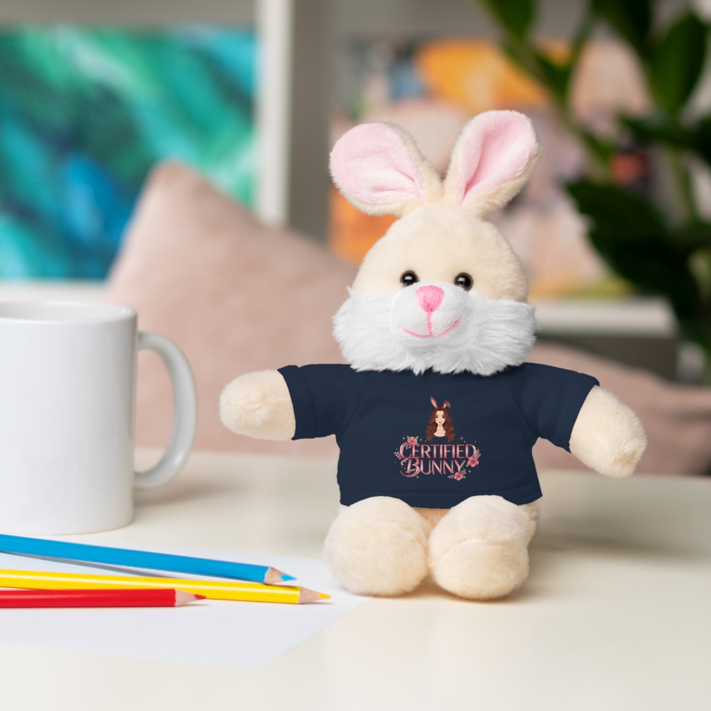 MiMi Baybii Collection — 'Certified Bunny' Graphic Teddy Gift