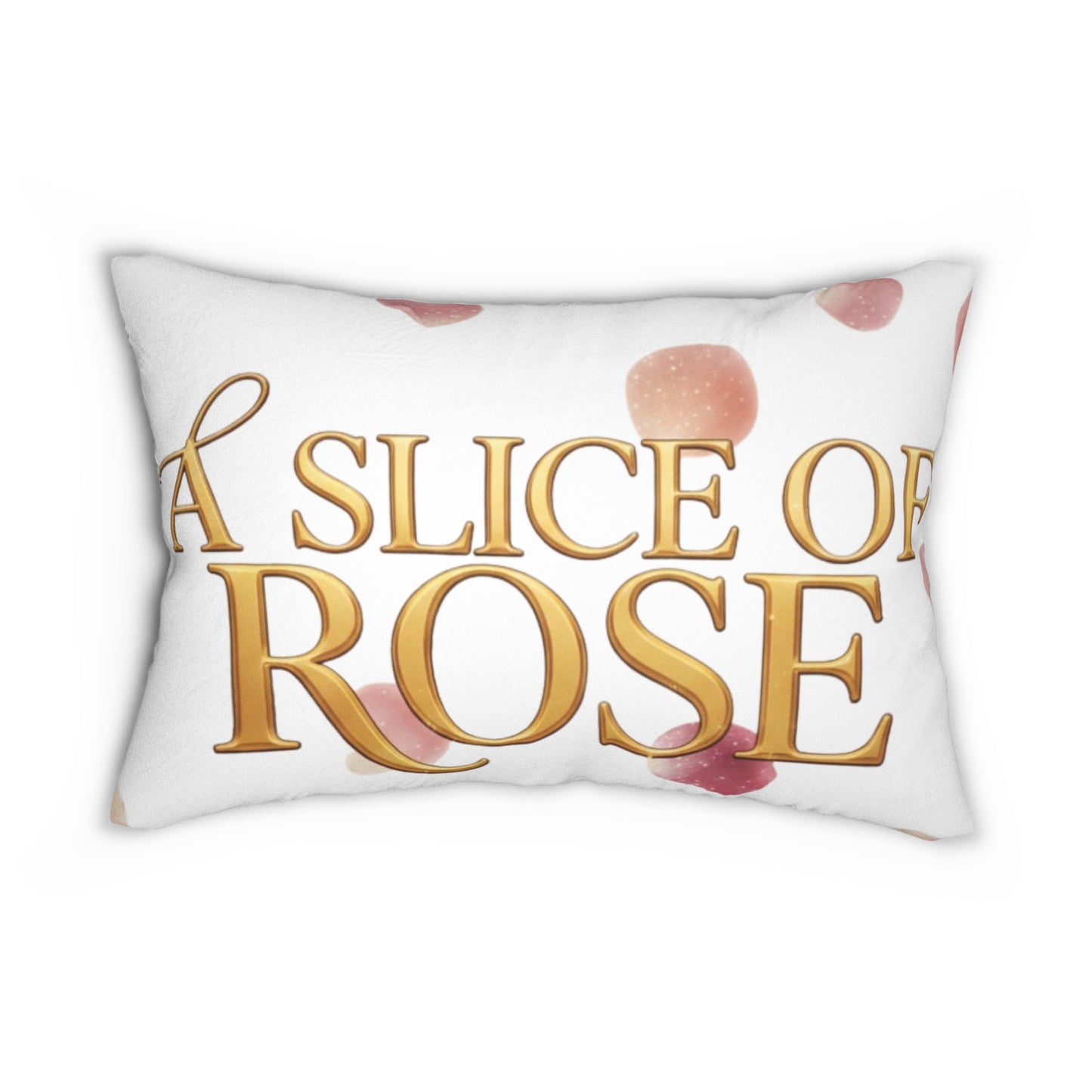 Petal Pillow — " A Slice of Rose"