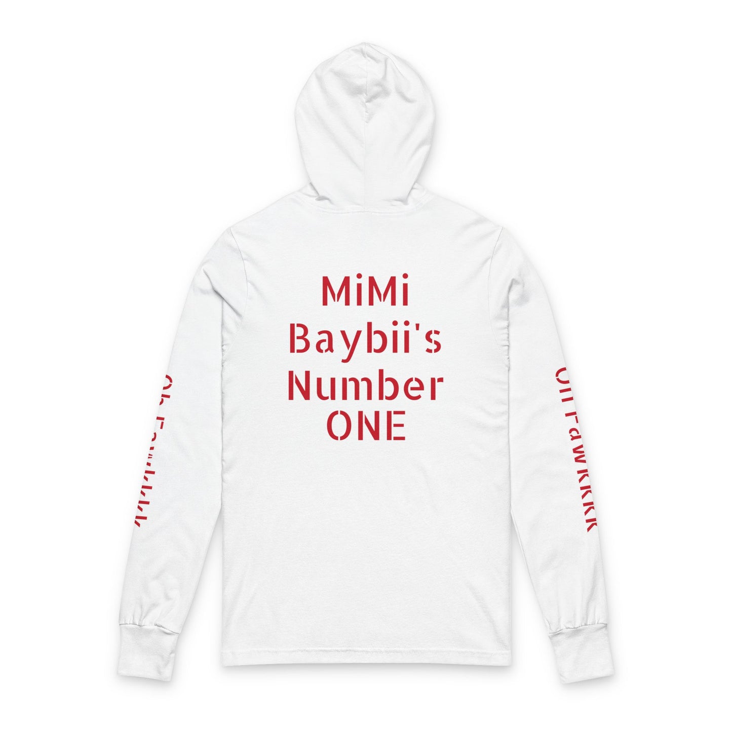 MiMi Baybii Collection - Bunny Graphic Hooded Long Sleeve Tee — "MiMi's Baybii Number ONE"